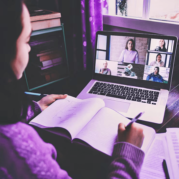 Virtual classroom interface